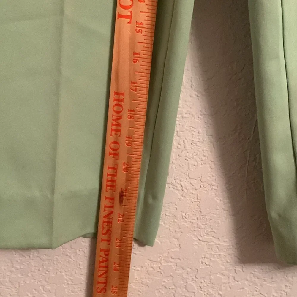 Alia Light Women’s Green Elastic Waist High Rise Pockets Size 12P